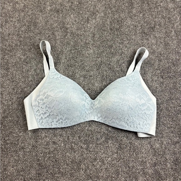 KNIX Women’s Blue Lace WingWoman Contour Bra size: 4 - Picture 1 of 4